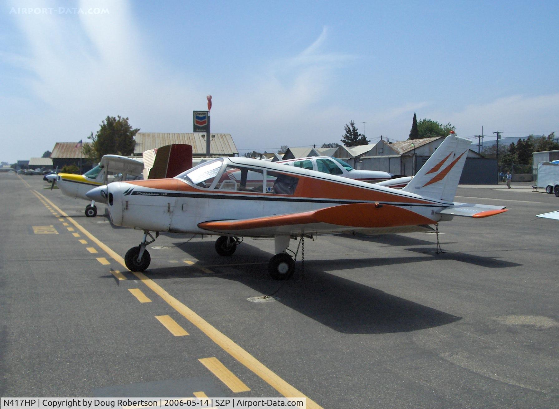 N417HP, 1964 Piper PA-28-140 C/N 28-20276, 1964 Piper PA-28-140 CHEROKEE, Lycoming O-320-E2A 150 Hp