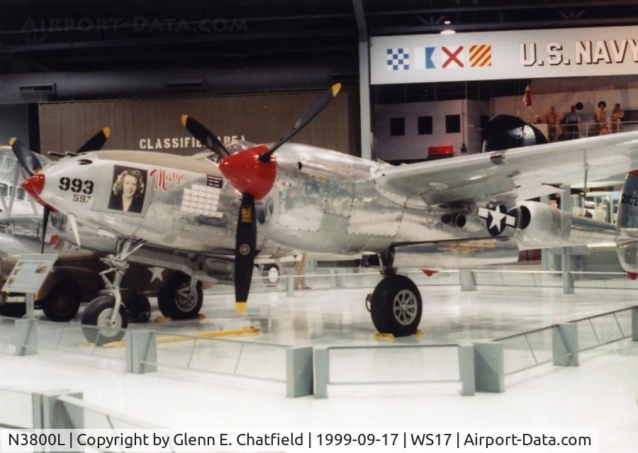 N3800L, 1945 Lockheed P-38L-5-LO Lightning C/N 422-8342, At the EAA Museum