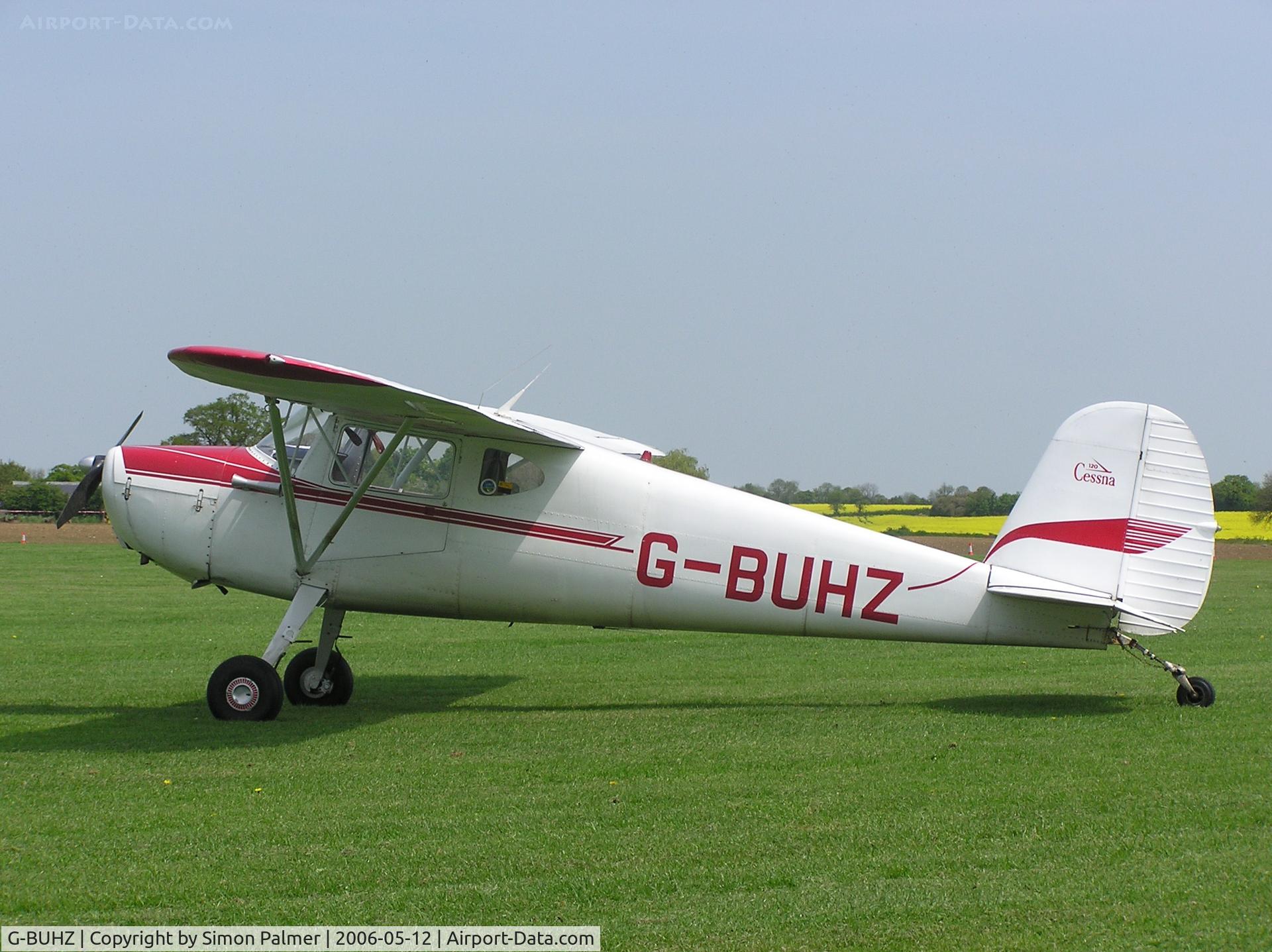 G-BUHZ, 1948 Cessna 120 C/N 14950, Cessna 120 visiting Sywell