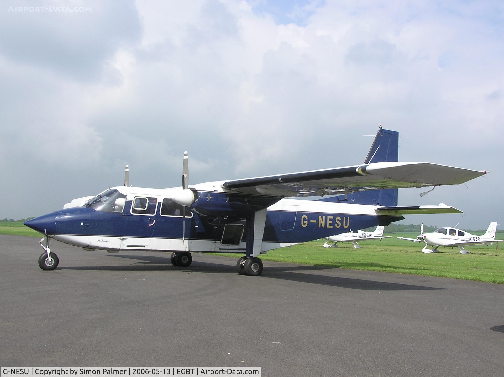 G-NESU, 1991 Pilatus Britten-Norman BN-2B-26 Islander C/N 2260, BN-2 Islander at Turweston