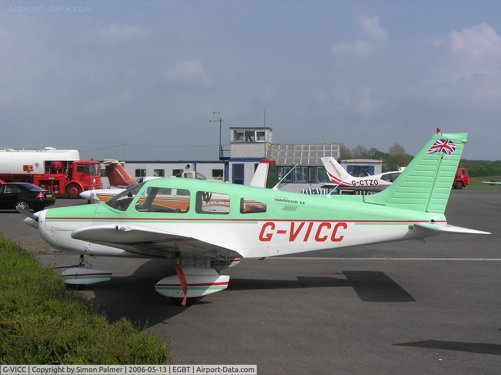 G-VICC, 1979 Piper PA-28-161 Cherokee Warrior II C/N 28-7916317, Piper PA28 based at Turweston