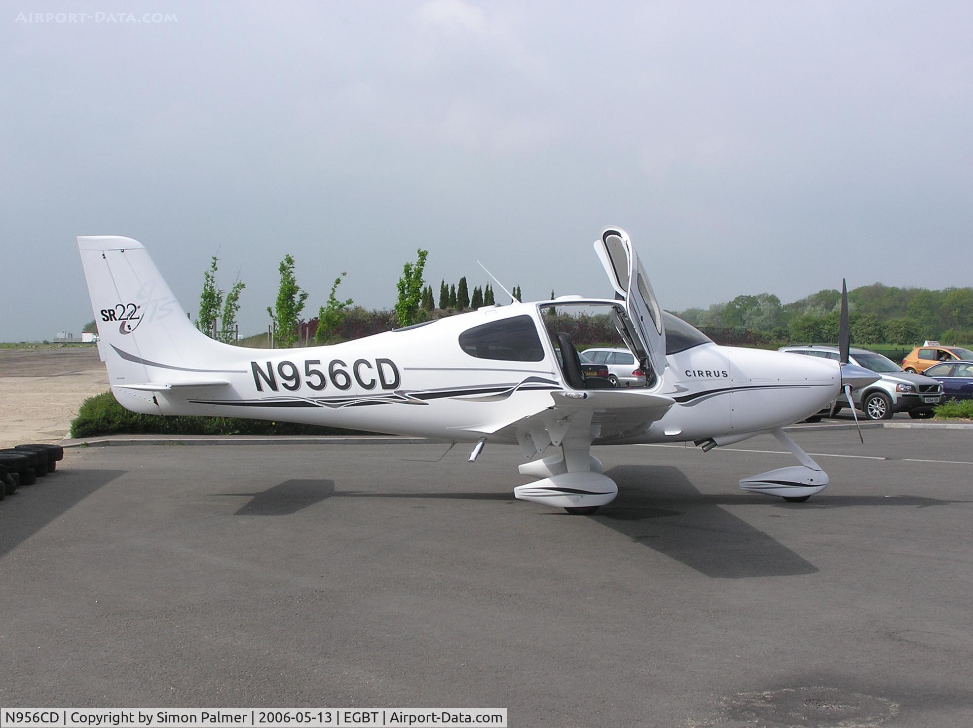 N956CD, 2006 Cirrus SR22 C/N 1844, Cirrus visiting Turweston