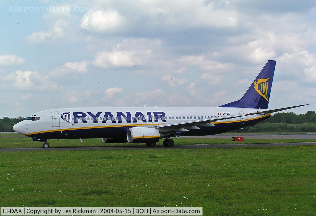EI-DAX, 2004 Boeing 737-8AS C/N 33557, Boeing 737 8AS