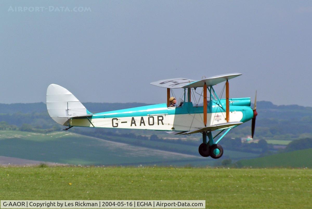 G-AAOR, 1929 De Havilland DH.60G Gipsy Moth C/N 1075, D.H 60G Moth (EM-01)