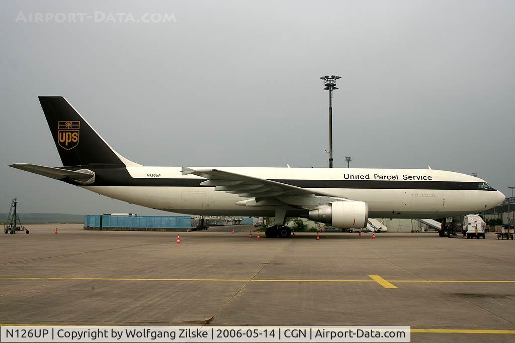 N126UP, 2000 Airbus A300F4-622R(F) C/N 0810, freighter