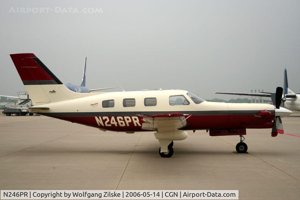 N246PR, 1996 Piper PA-46-350P Malibu Mirage C/N 4636063, rare visitor
