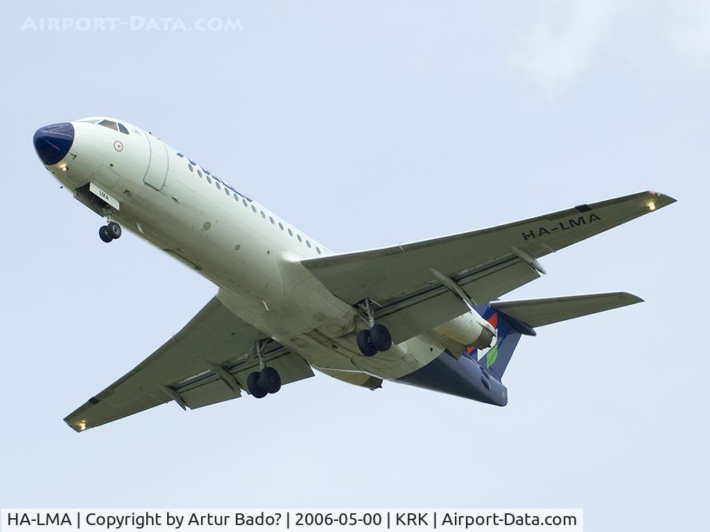 HA-LMA, 1995 Fokker 70 (F-28-0070) C/N 11564, Malev - Fokker 70 (F-28-0070)