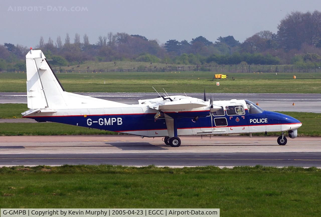 G-GMPB, 2002 Pilatus Britten-Norman BN-2T-4S Defender 4000 C/N 4011, Officer 'Dibble' going out on patrol.