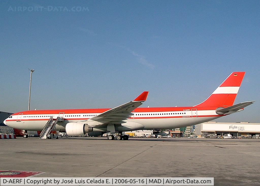 D-AERF, 1994 Airbus A330-322 C/N 82, waiting for spanish register, to be operated by Air Madrid.