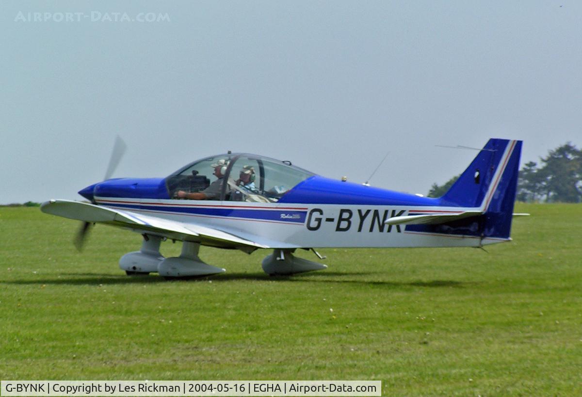 G-BYNK, 1999 Robin HR-200-160 C/N 338, Robin HR 200/160