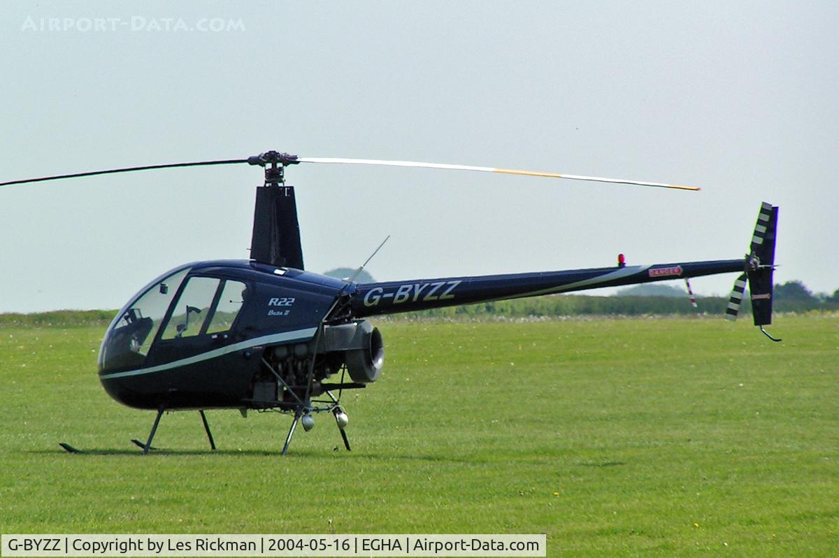 G-BYZZ, 1999 Robinson R22 Beta C/N 3000, Robinson R-22B-2