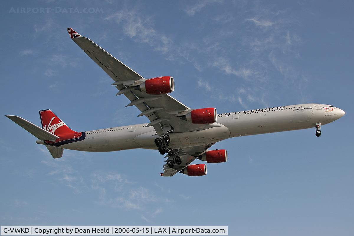 G-VWKD, 2005 Airbus A340-642 C/N 706, Virgin Atlantic G-VWKD 