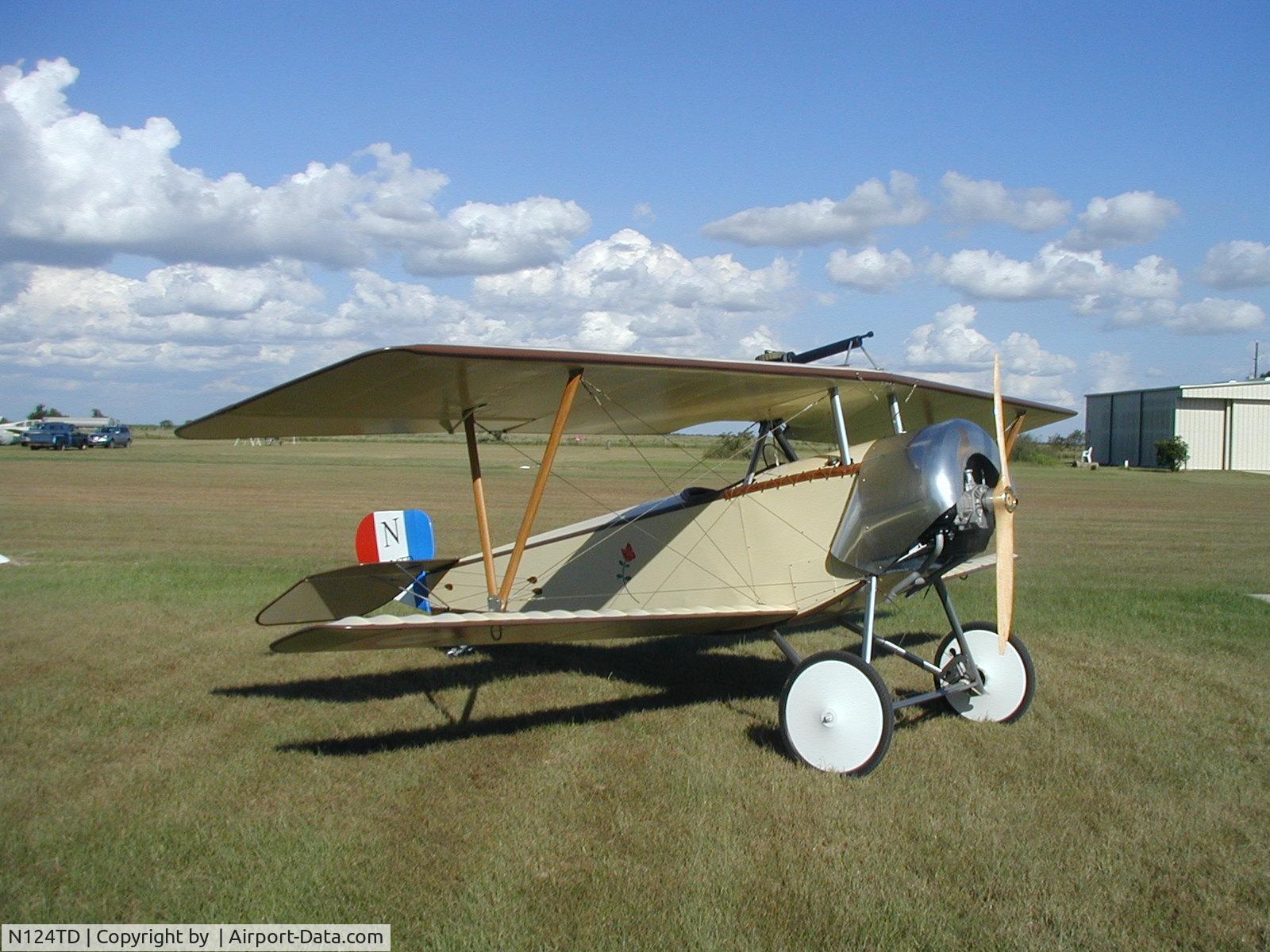 N124TD, 2005 Nieuport 11 Replica C/N 1093, Plans built Nieuport 11 replica