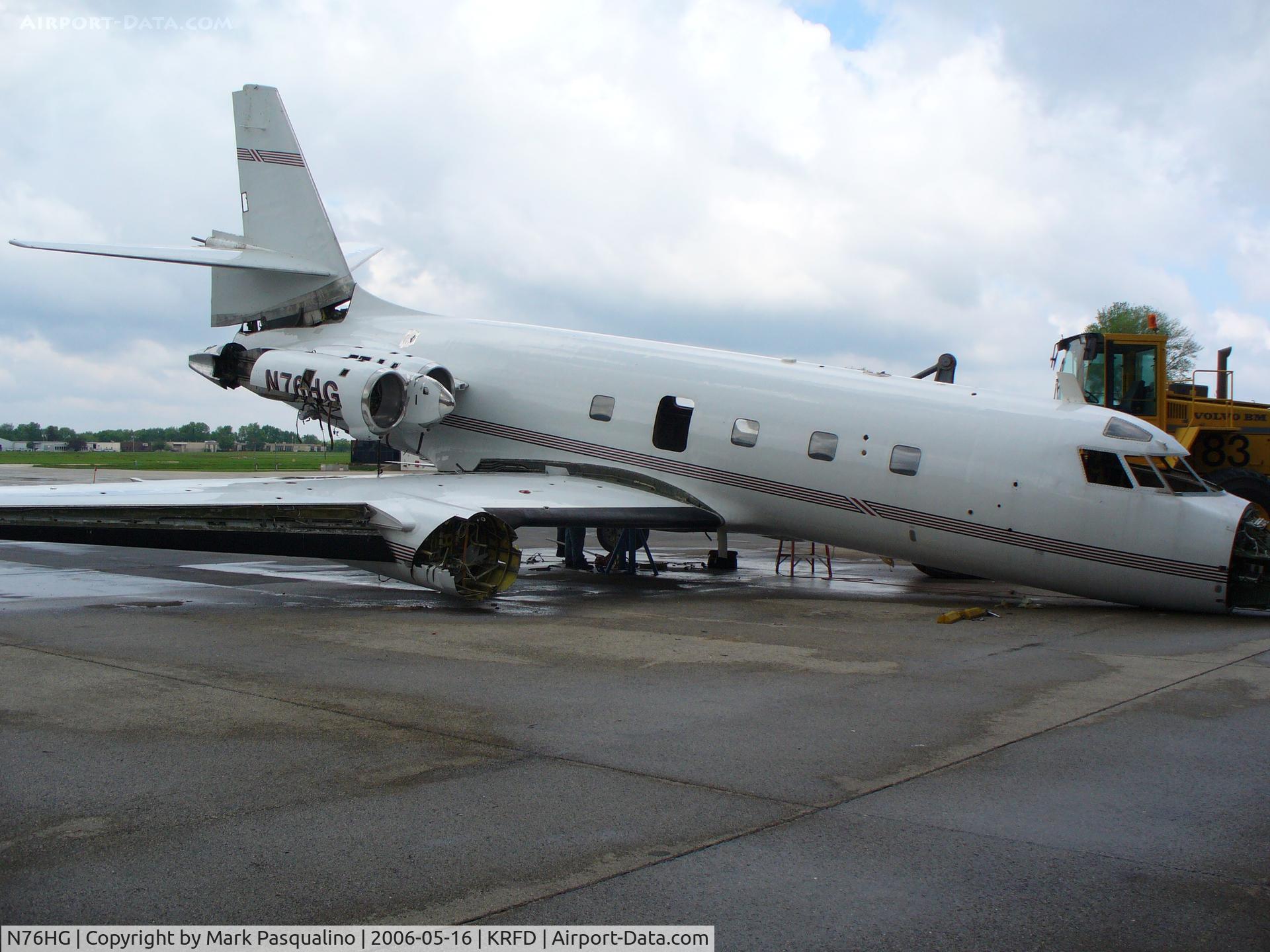 N76HG, 1966 Lockheed L-1329 JetStar 6 C/N 5076, Lockheed Jetstar