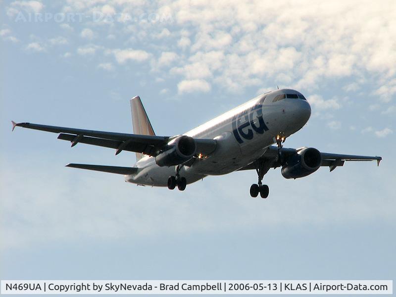 N469UA, 2001 Airbus A320-232 C/N 1409, Ted Airlines / 2001 Airbus Industrie A320-232