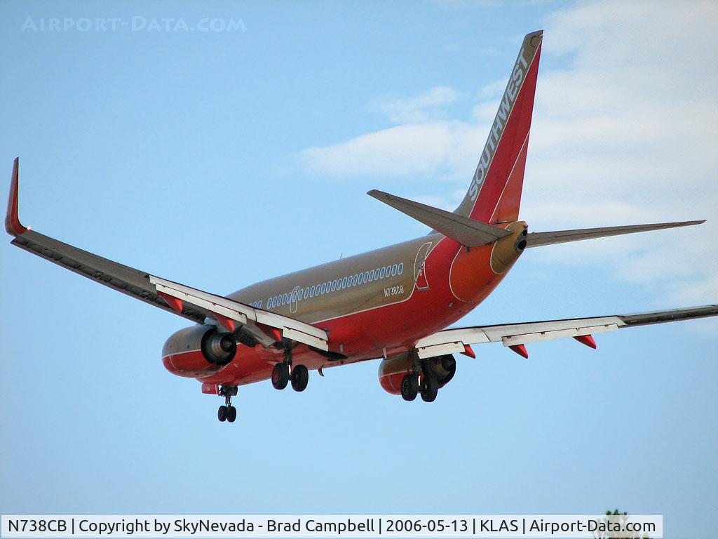 N738CB, 1999 Boeing 737-7H4 C/N 27870, Southwest Airlines / 1999 Boeing 737-7H4