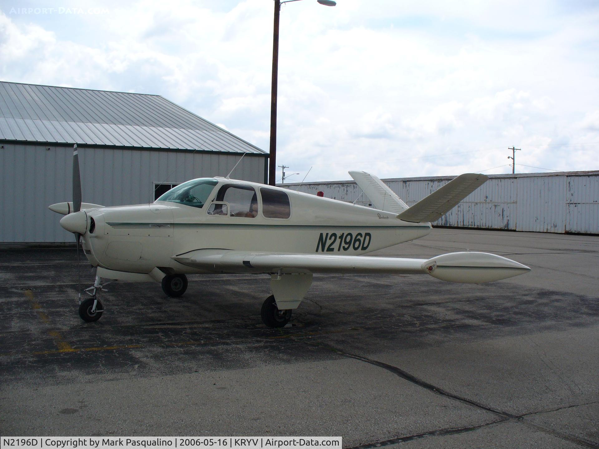 N2196D, 1953 Beech D35 C/N D-3543, Beech D35