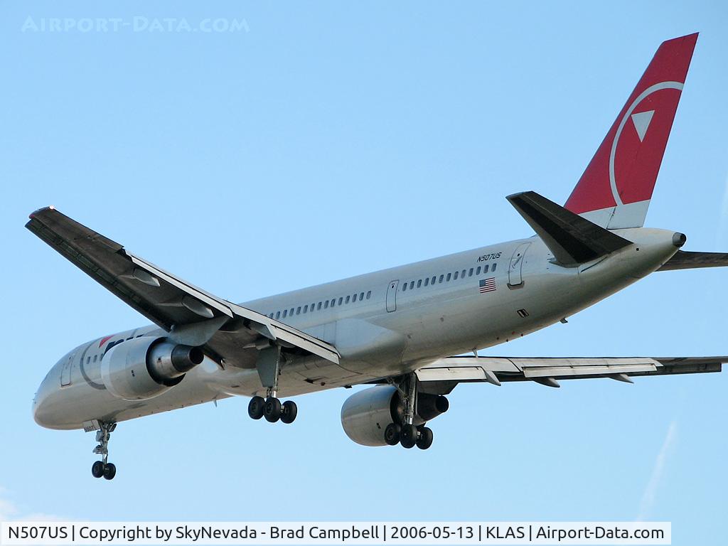 N507US, 1985 Boeing 757-251 C/N 23196, Northwest Airlines / 1985 Boeing 757-251