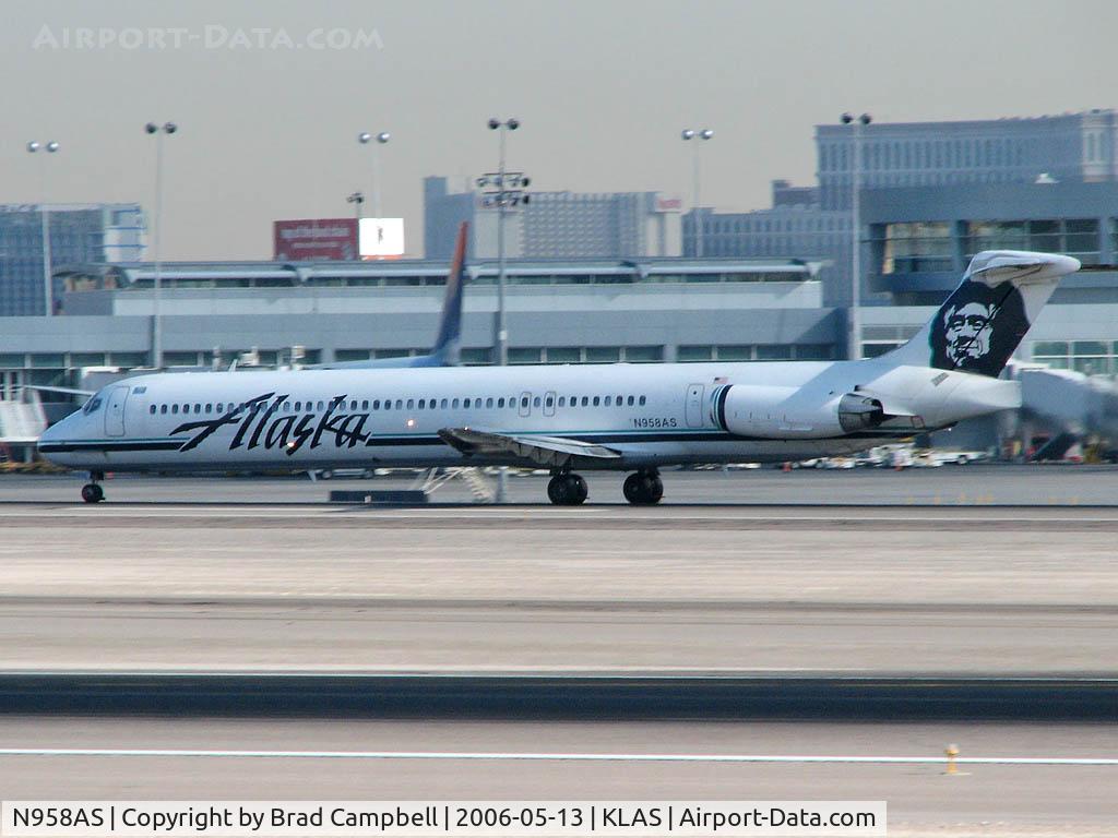 N958AS, 1991 McDonnell Douglas MD-83 (DC-9-83) C/N 53024, Alaska Airlines / 1991 McDonnell Douglas DC-9-83(MD-83)