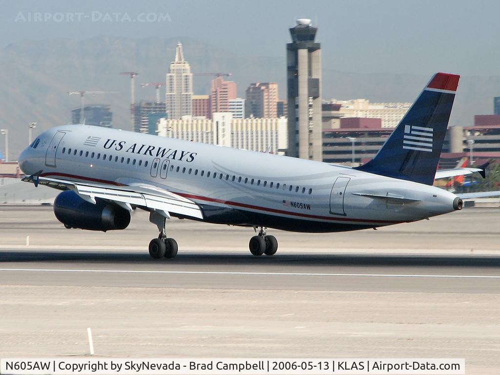 N605AW, 1997 Airbus A320-232 C/N 543, US Airways / 1997 Airbus Industrie A320-232 / A 'once upon a time' America West aircraft now playing for a different team.