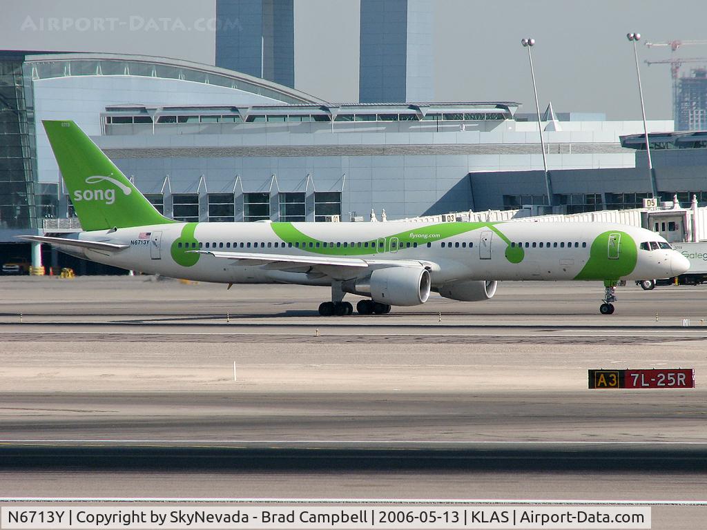 N6713Y, 2000 Boeing 757-232 C/N 30777, Song Airlines / 2000 Boeing 757-232