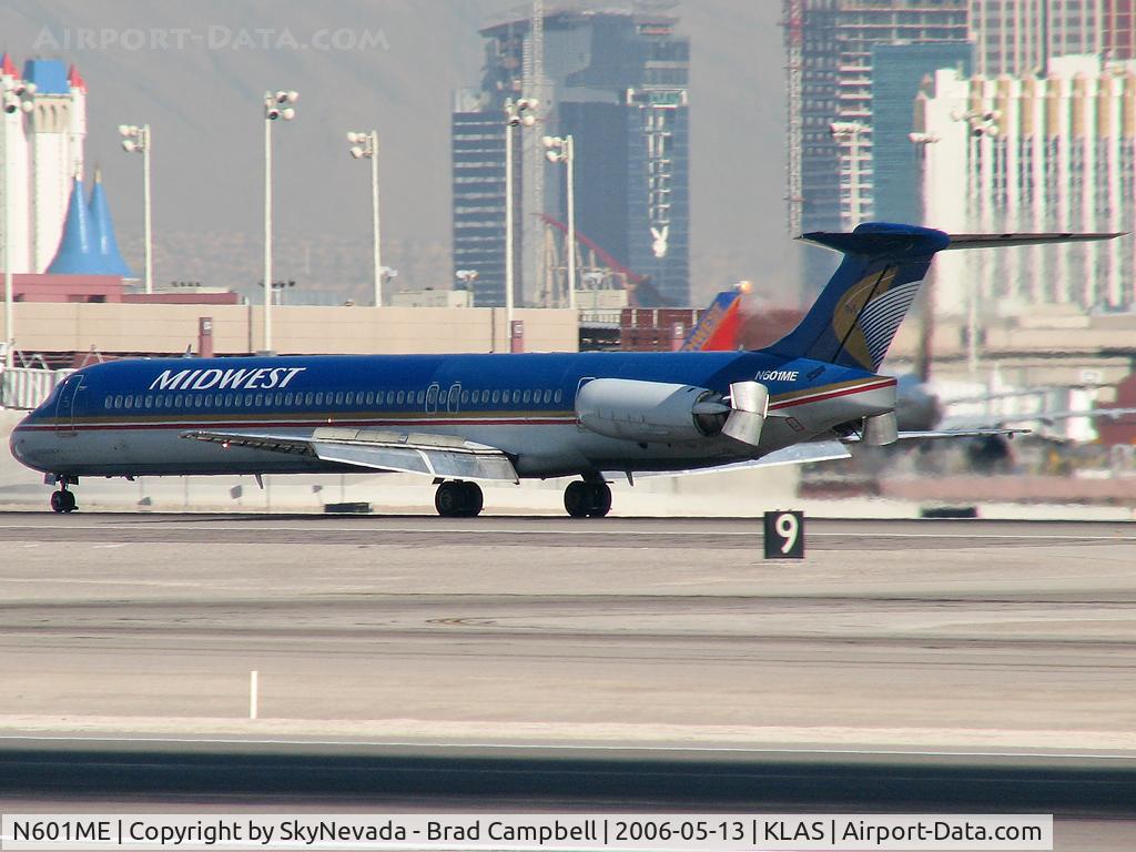 N601ME, 1989 McDonnell Douglas MD-88 C/N 49762, Midwest Airlines / 1989 Mcdonnell Douglas Aircraft Co MD-88