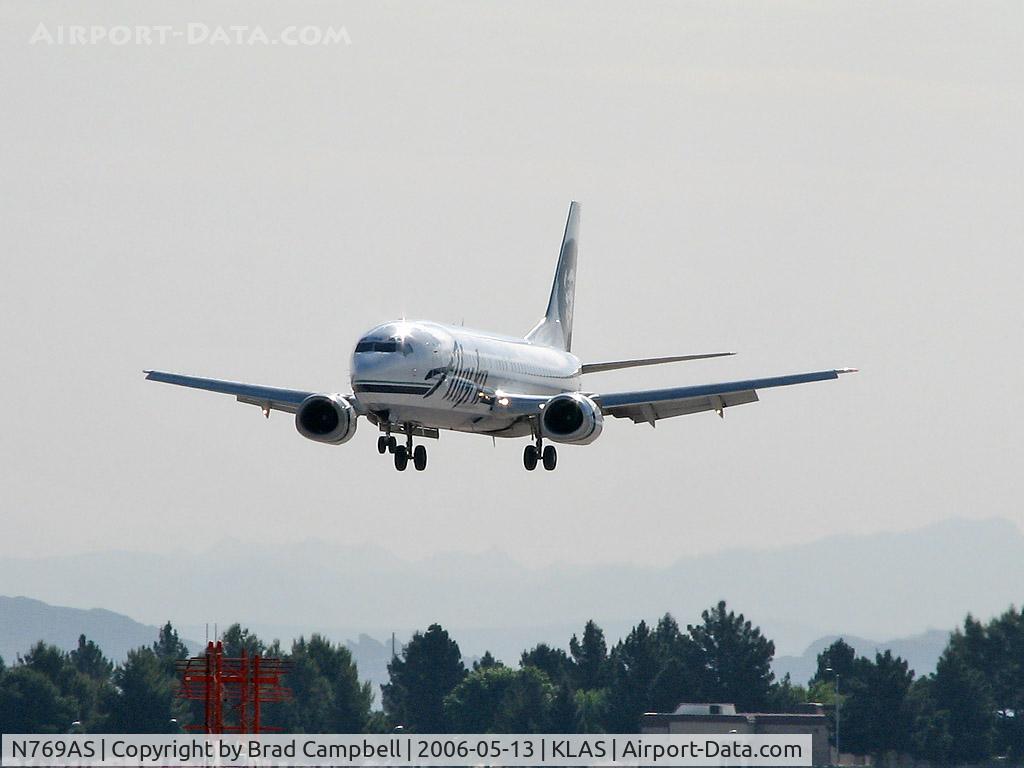 N769AS, 1993 Boeing 737-4Q8 C/N 25103, Alaska Airlines / 1993 Boeing 737-4Q8