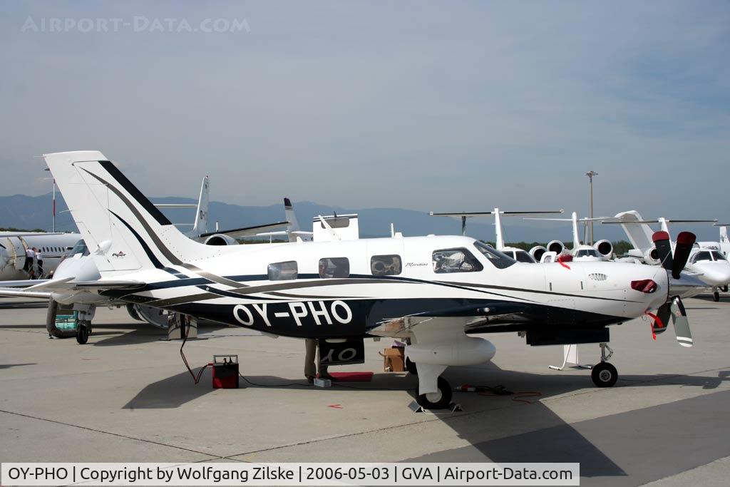OY-PHO, 2006 Piper PA-46-500TP Malibu Meridian C/N 4697240, static display