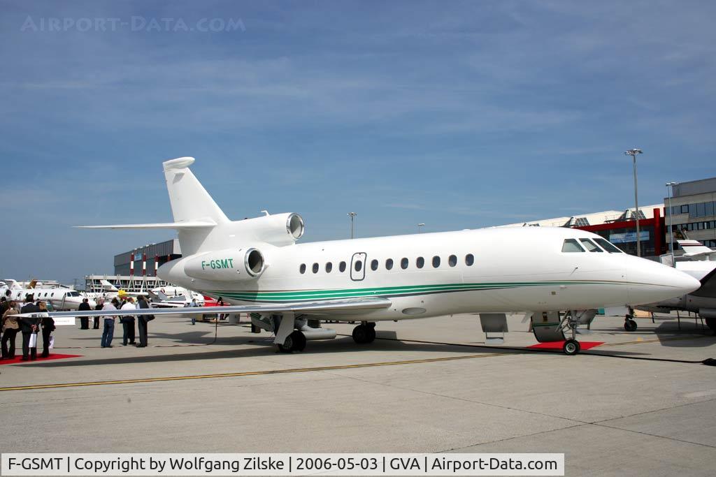 F-GSMT, 2005 Dassault Falcon 900EX C/N 155, static display