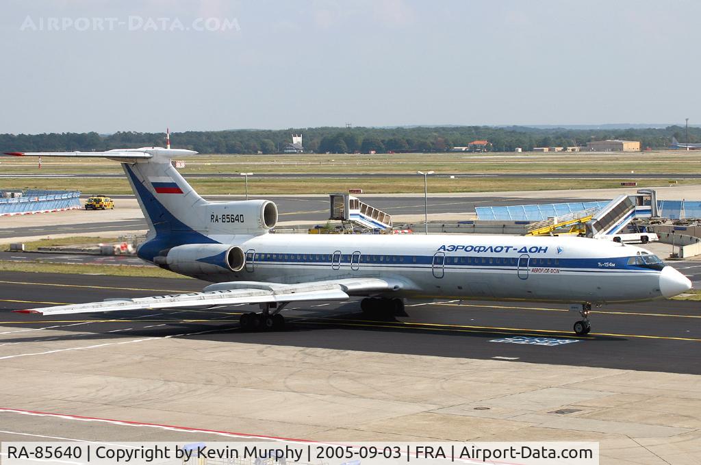 RA-85640, 1988 Tupolev Tu-154M C/N 88A772, Aeroflot antique.
