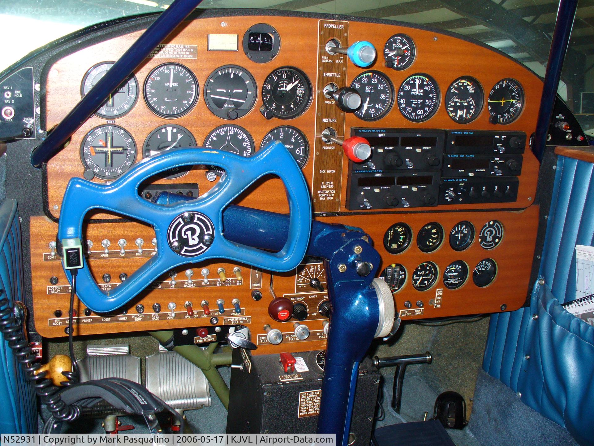 N52931, 1943 Beech D17S Staggerwing C/N 4833, Beech D17S