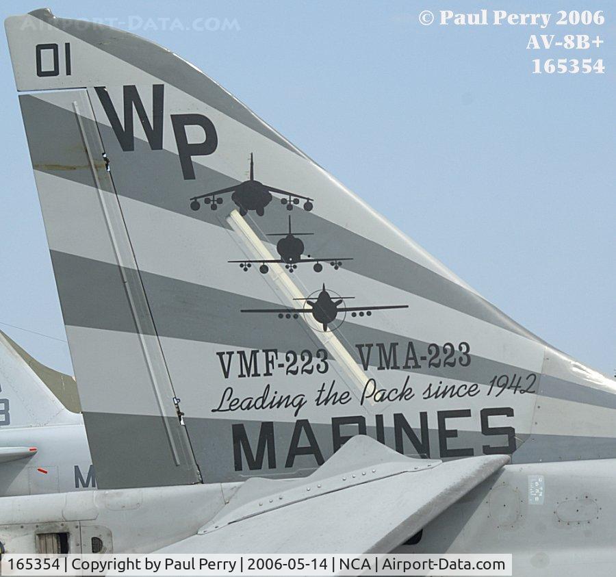 165354, Boeing AV-8B+(R)-25-MC Harrier II Plus C/N B271, Proudly displaying her unit's lineage on her tail, WP-01 is a beauty