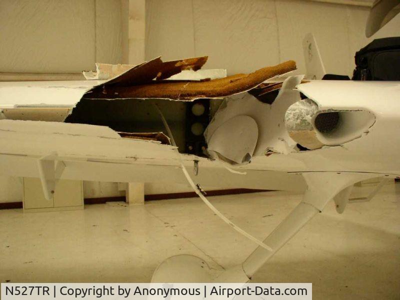 N527TR, 2002 Cirrus SR22 C/N 0265, Deer Strike Photo 2