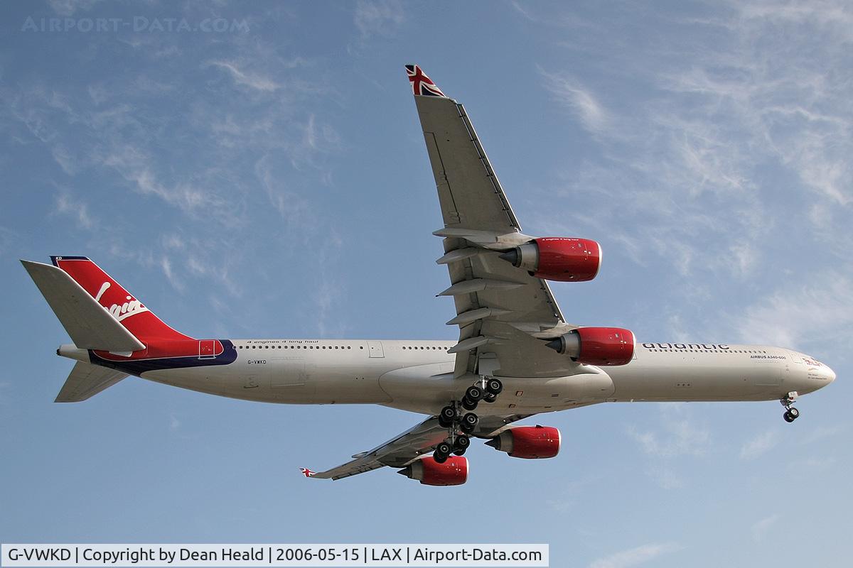 G-VWKD, 2005 Airbus A340-642 C/N 706, Virgin Atlantic G-VWKD 