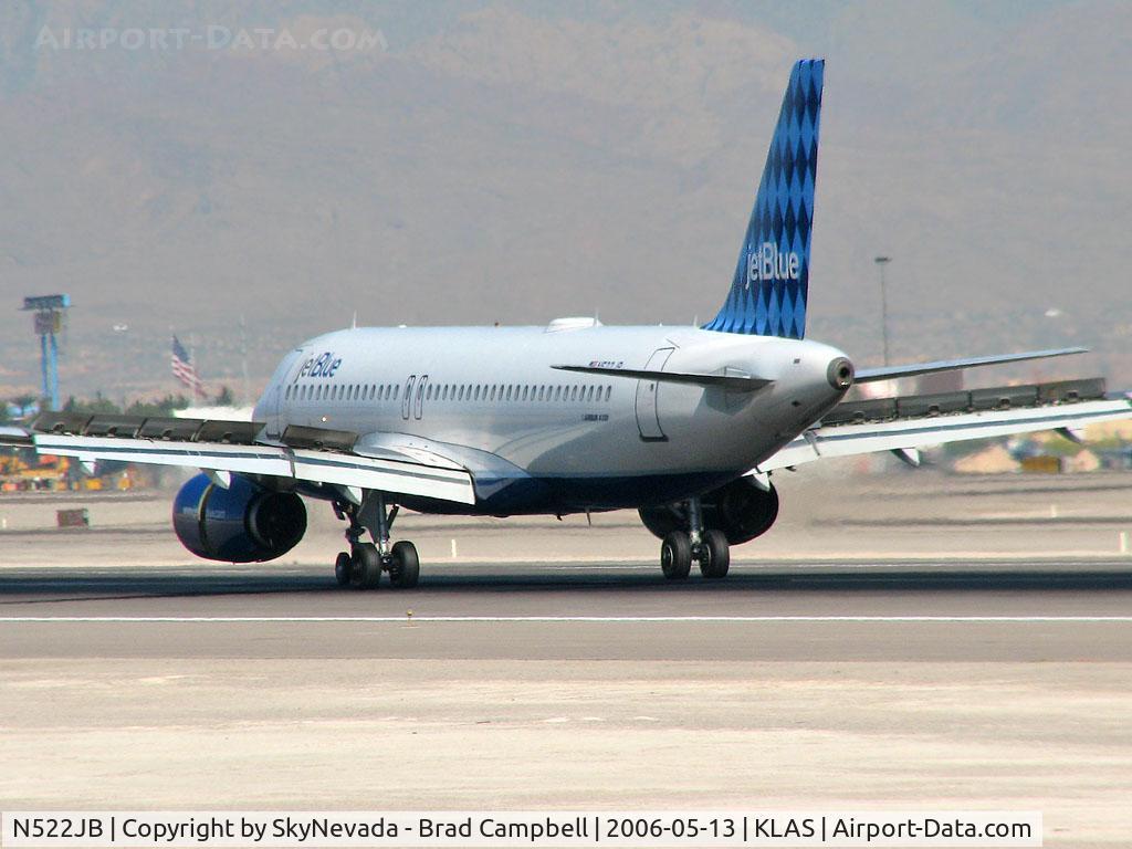 N522JB, 2001 Airbus A320-232 C/N 1464, jetBlue Airways - 'Blue Ribbon' / 2001 Airbus Industrie A320-232