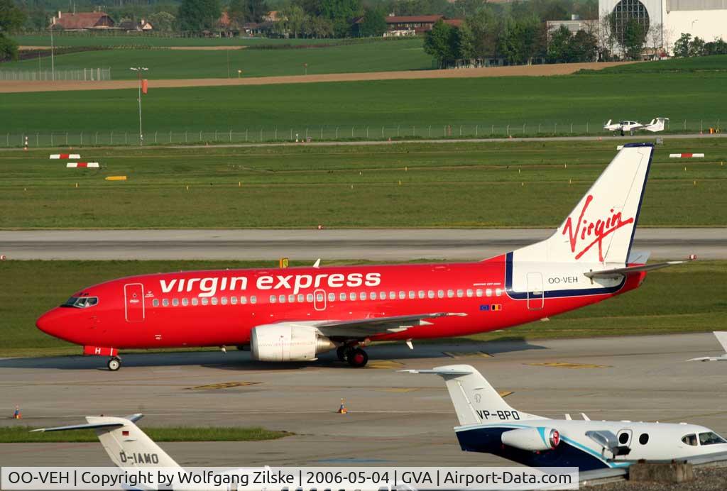 OO-VEH, 1998 Boeing 737-36N C/N 28571, visitor