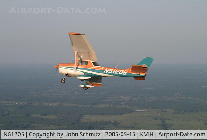 N61205, 1969 Cessna 150J C/N 15070886, Original Colors/paint Vichy, MO