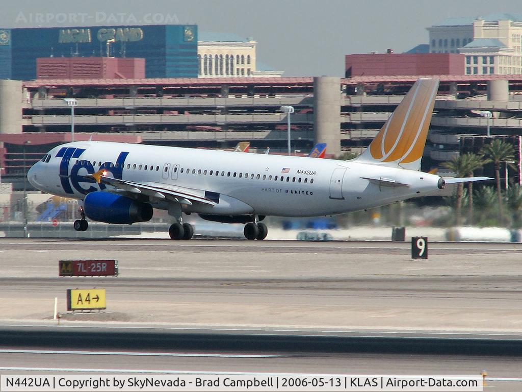 N442UA, 1998 Airbus A320-232 C/N 780, Ted Airlines / 1998 Airbus Industrie A320-232