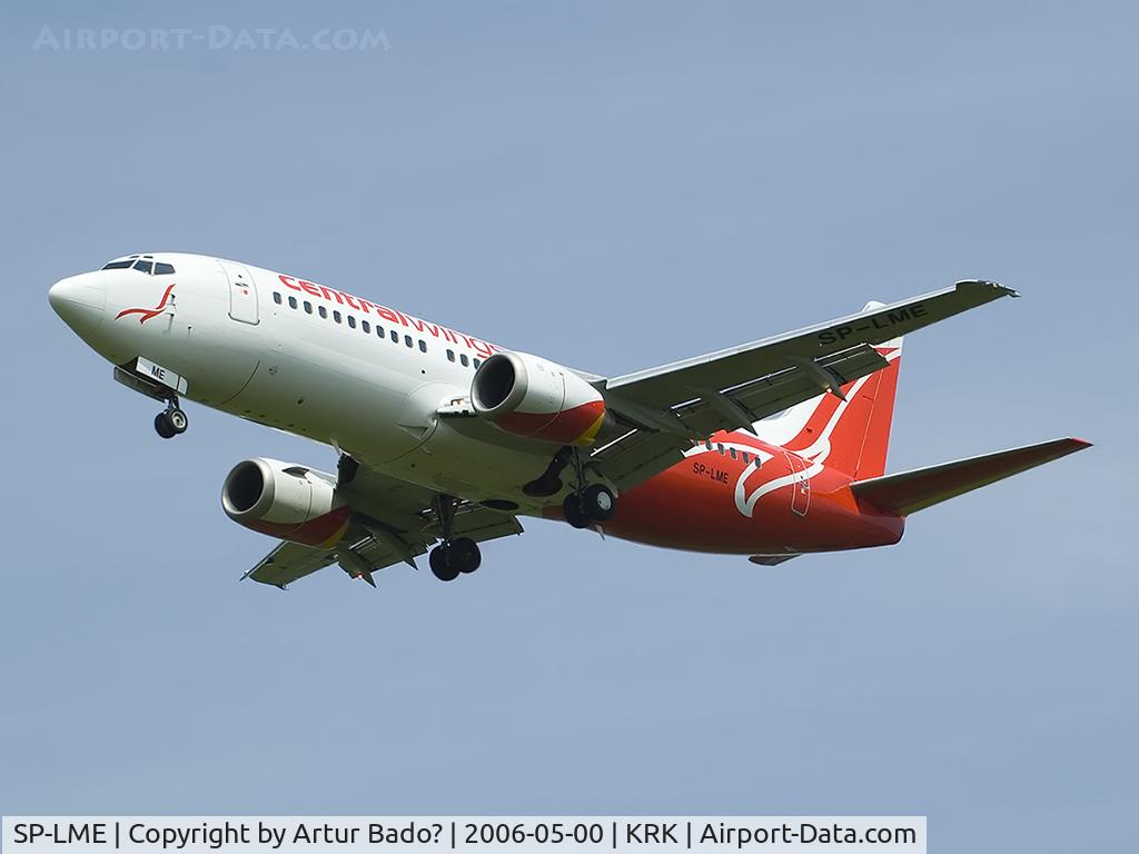 SP-LME, 1999 Boeing 737-36N C/N 28590, new aircraft in Centralwings fleet