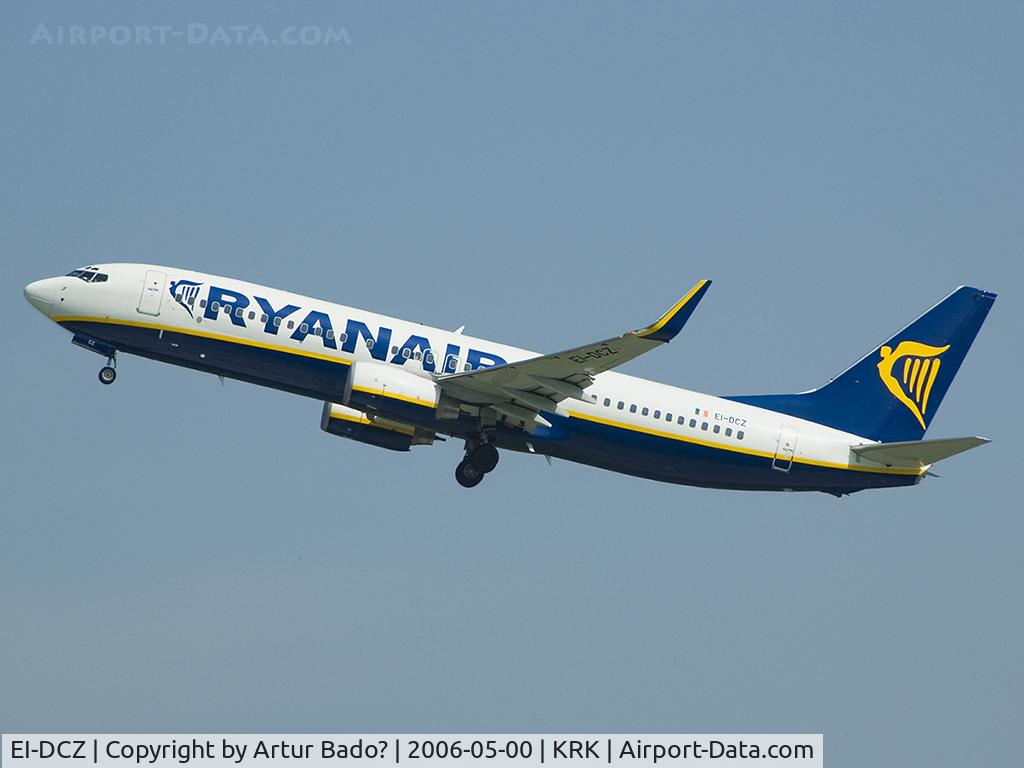 EI-DCZ, 2004 Boeing 737-8AS C/N 33815, Ryanair - after departure rwy 25