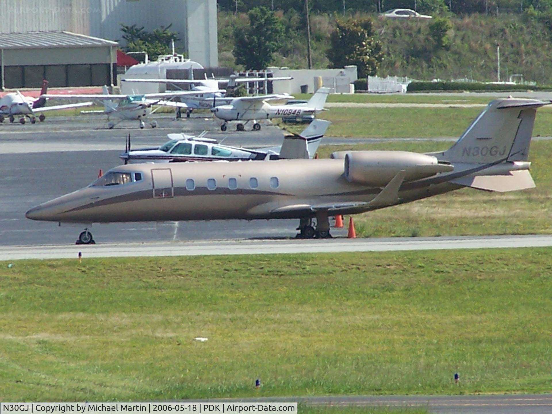 N30GJ, 2012 Learjet 60 C/N 204, Publix jet sitting at Signature Air Services