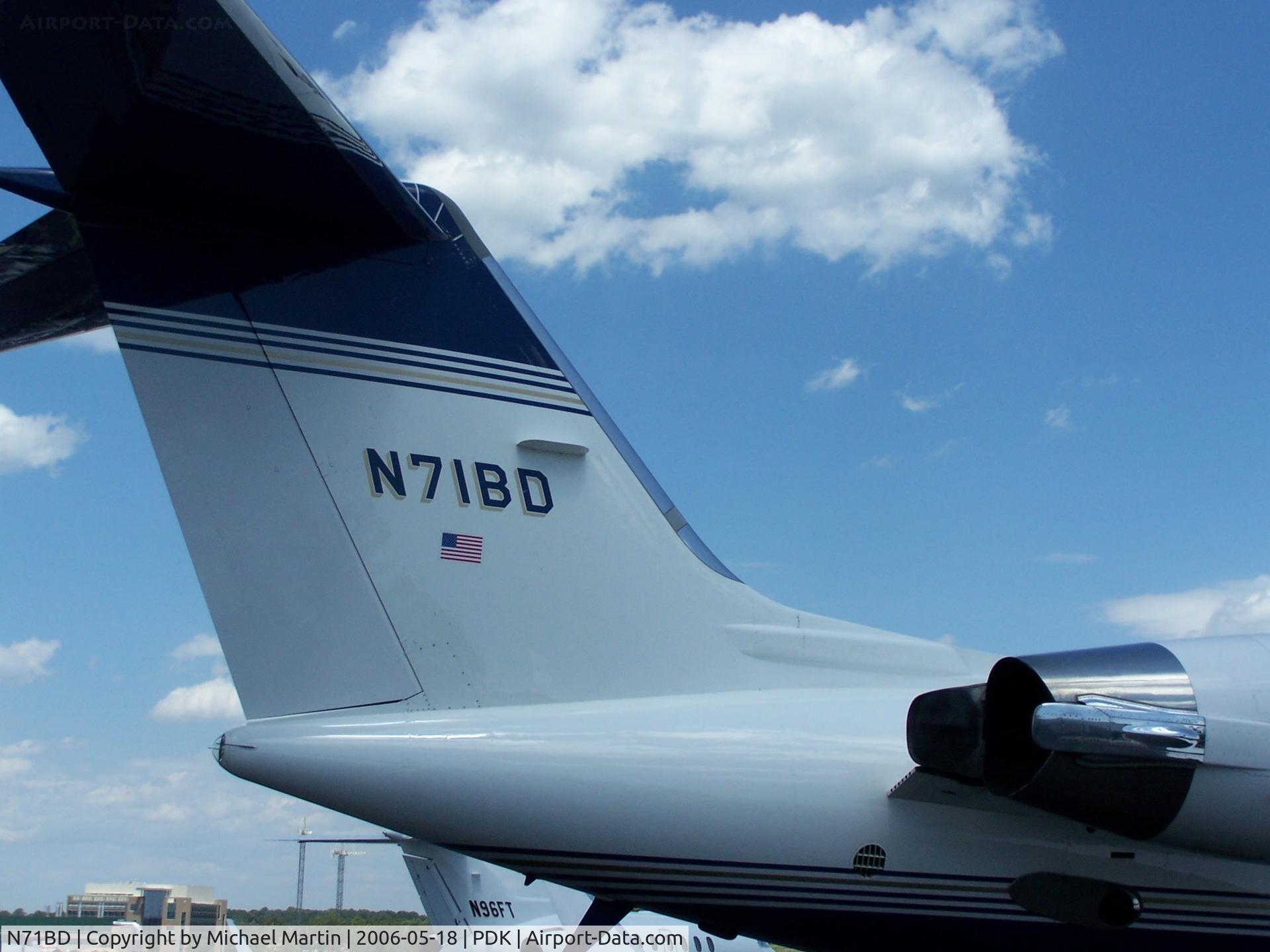 N71BD, 2000 Gulfstream Aerospace G-IV-SP C/N 1415, Tail Numbers