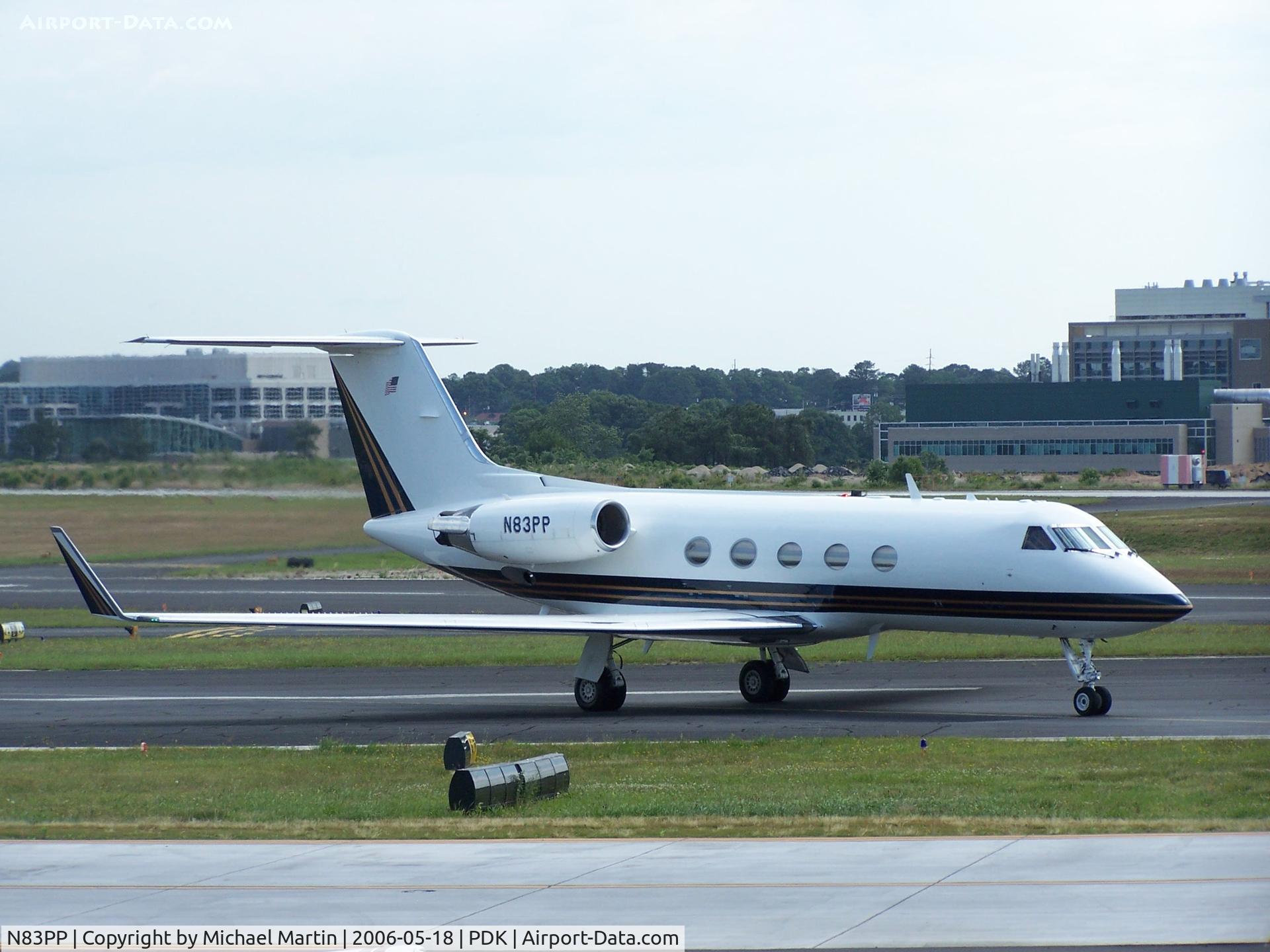 N83PP, 1985 Gulfstream Aerospace G-1159A Gulfstream III C/N 464, Taxing back from run ups.
