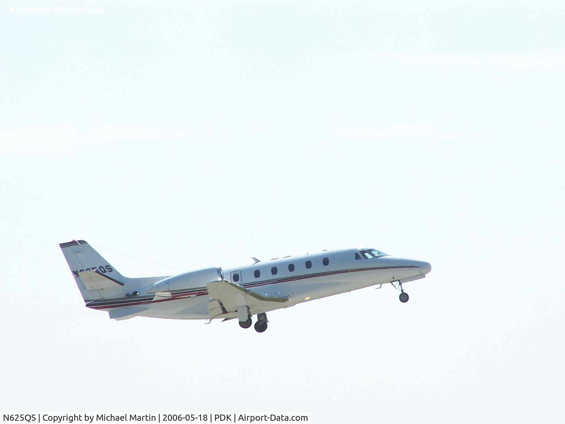 N625QS, 2003 Cessna 560XL C/N 560-5319, Departing 20L