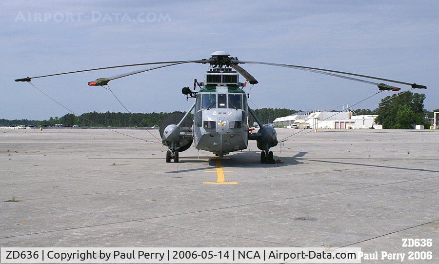 ZD636, 1985 Westland Sea King ASaC.7 C/N WA945, Hard to resist the head-on shot as you walk away