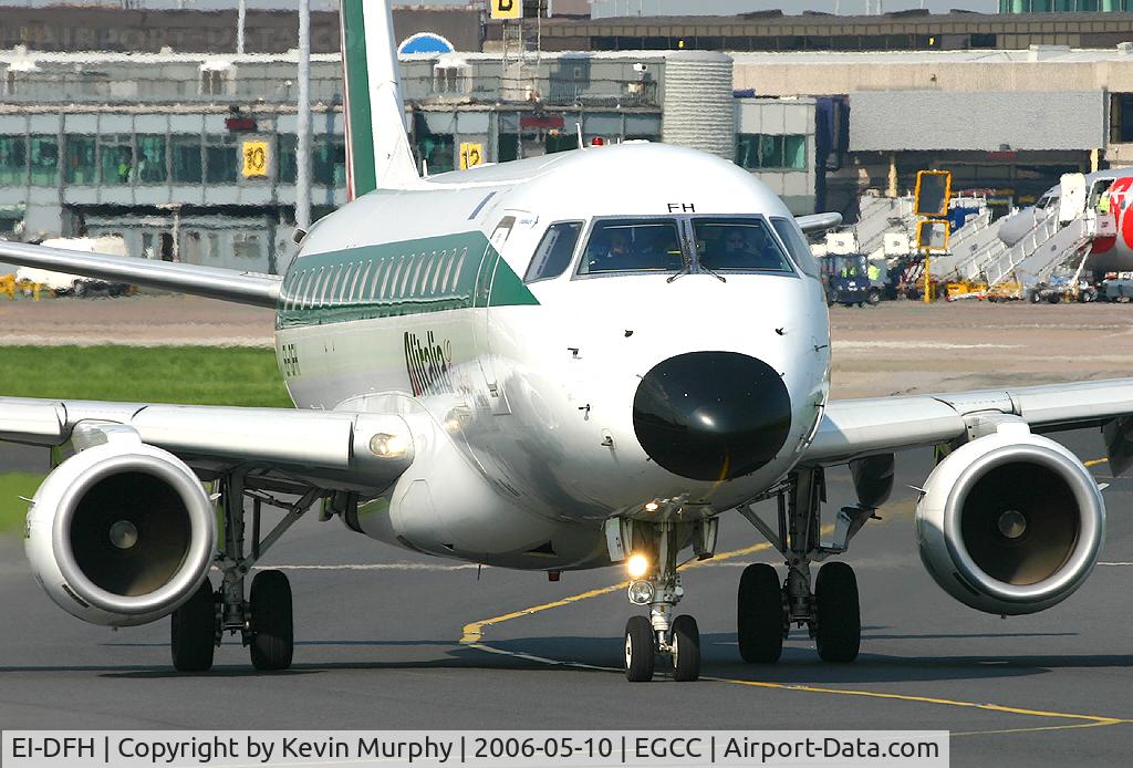 EI-DFH, 2004 Embraer 170LR (ERJ-170-100LR) C/N 17000009, Face to face with Alitalia Express 170