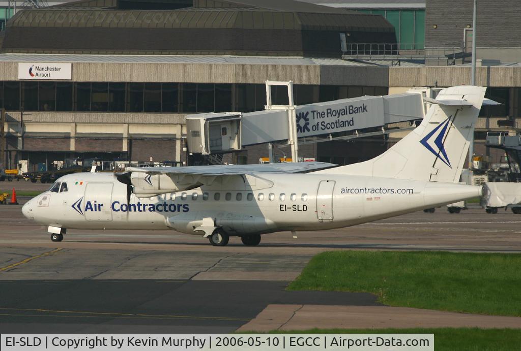 EI-SLD, 1985 ATR 42-312 C/N 005, Old ATR passing the terminals.