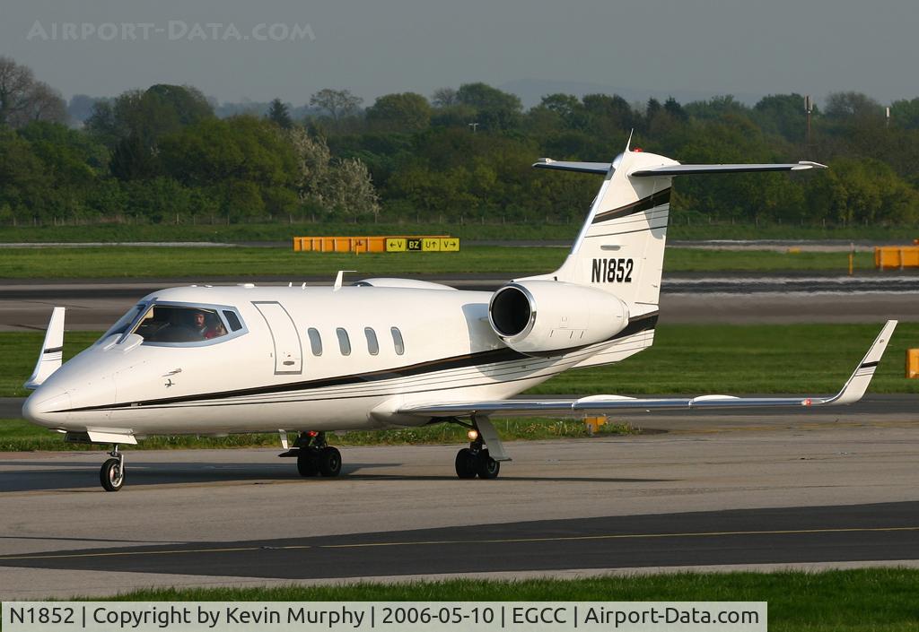 N1852, 1983 Gates Learjet 55 C/N 087, Good looking Lear Jet.