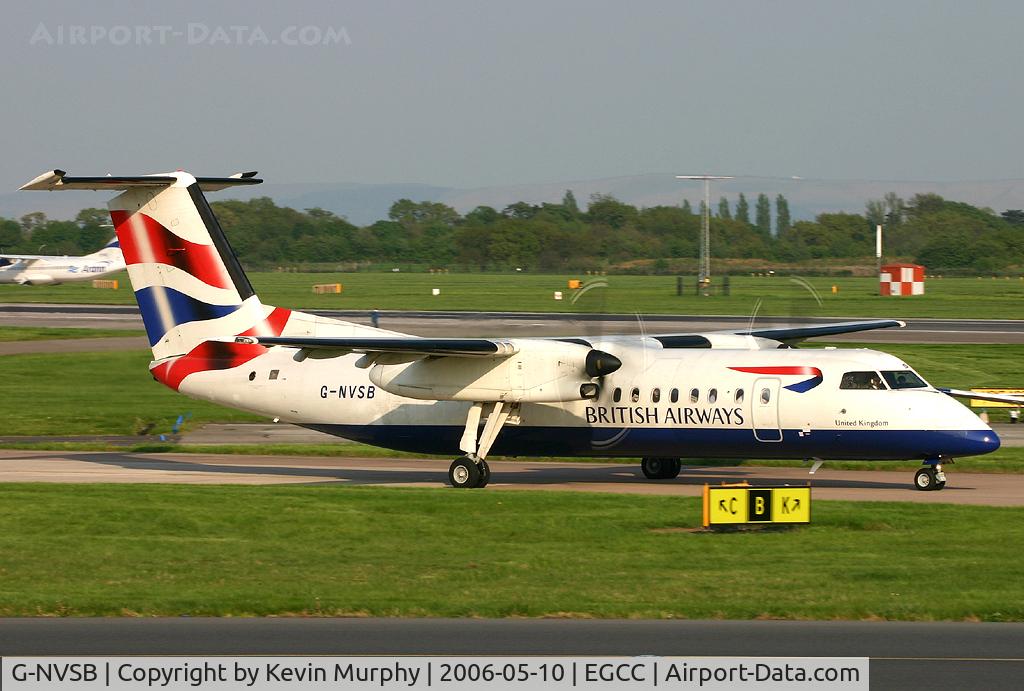 G-NVSB, 1998 De Havilland Canada DHC-8-311 Dash 8 C/N 517, Nice looking Dash 8.