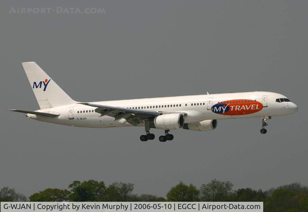 G-WJAN, 1997 Boeing 757-21K C/N 28674, My Travel's last 757 coming into MAN.